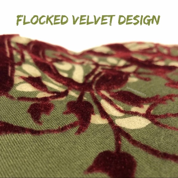 Lucky Brand Flocked Velvet Logo Tee - Picture 5 of 10